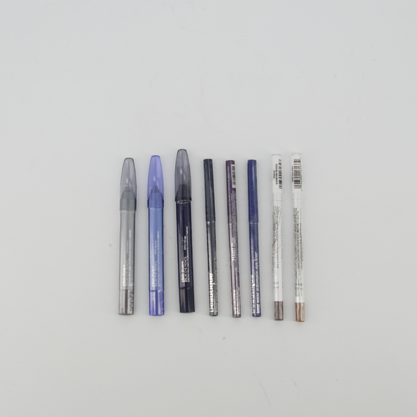 Real Colours - 8 Assorted Eye Liner - Blues/Purples (RC-EYELINER-8-BLUPUR)