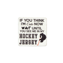 Hockey Resin Coaster - S/4 (9044-BM1995-S4)