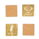 Be Kind Resin Coaster - S/4 (9044-WX1430-00)