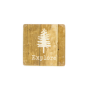 Be Kind Resin Coaster - S/4 (9044-WX1430-00)