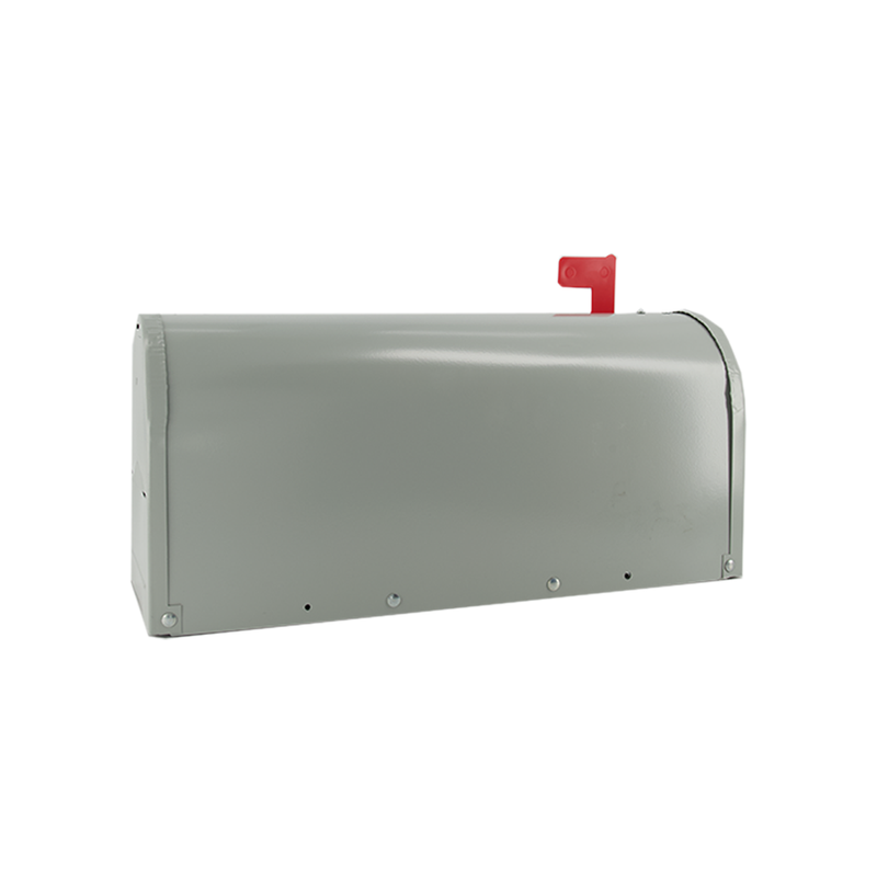 DMP - Rural Metal Series Mailbox - Grey (240015)