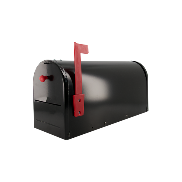 DMP - Rural Metal Series Mailbox - Black (240039)