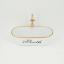 Decorative Bath Tub White (7399-CM1124-00)