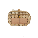 Decorative Bottle Holder Of Mini  Birch (300390)