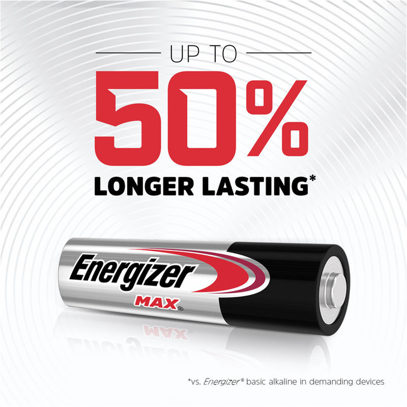 Energizer - 8pk AAA Batteries (E-AAA)