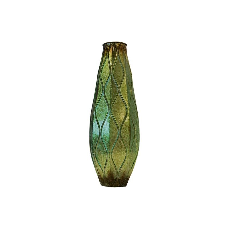 Moa Green Metal Vase (7808-CM1514-00)