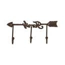 Family Arrow With 3 Wall Hooks (9642-DM6126-00)