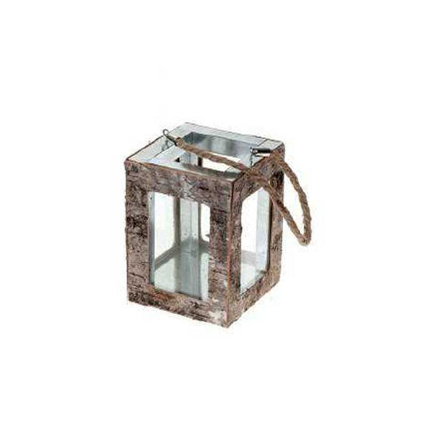 Birch Square Lantern (M177-200191-0S)