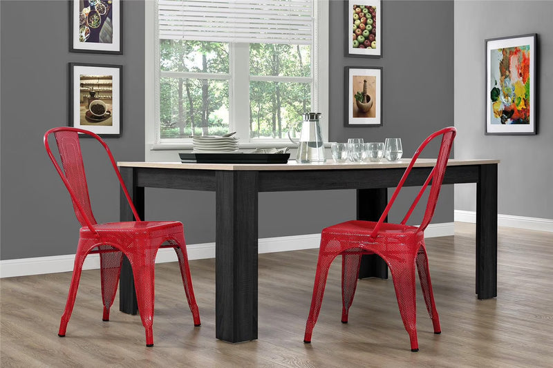 Dorel - Nova Metal Mesh Dining Chairs (Set of 2) (C000003)