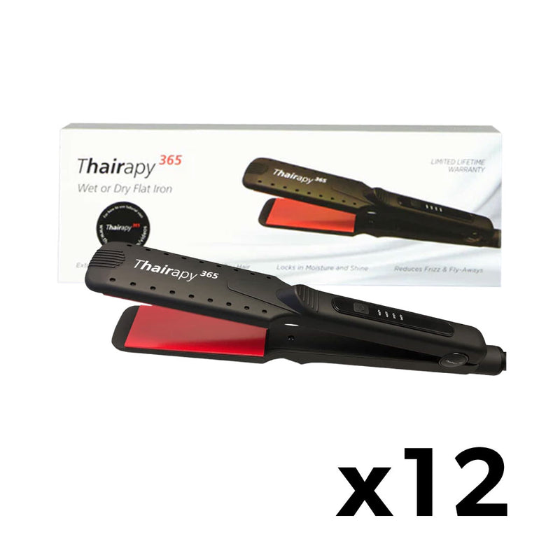 Lot of 12 Thairapy 365 Wet or Dry Flat Iron (1656537-12)