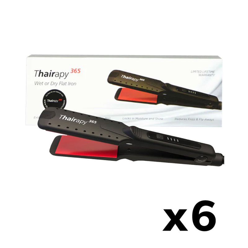 Lot of 6 Thairapy 365 Wet or Dry Flat Iron (1656537-6)