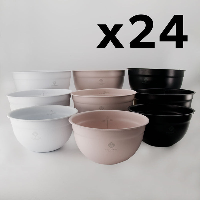 Gourmet Kitchen - Lot of 24 3-Piece Bowl Sets (DM22011-2-24)