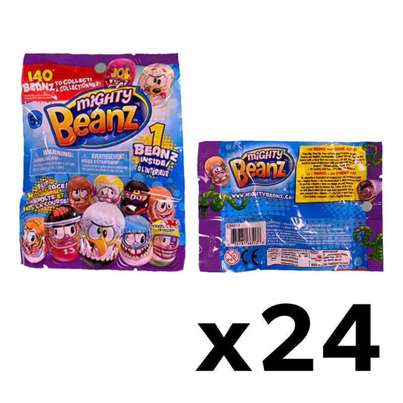 Mighty Beanz - Lot of 24 Mighty Beanz Foil Bag (66513-24)