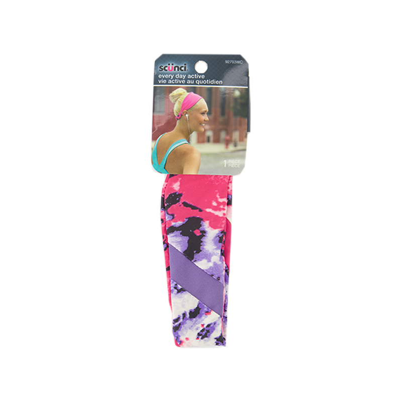 Conair - 1pk Multi Colour Sport Headband (92703WC)