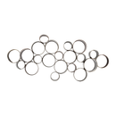 21 Connected Circles Wall Art (7808-EM0581-00)