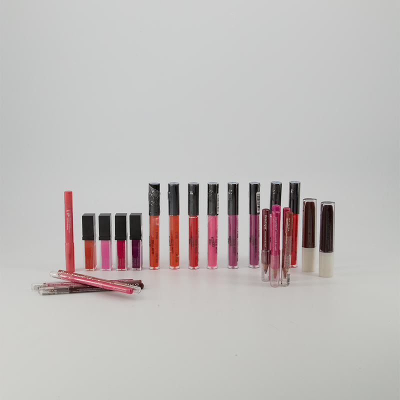 Real Colours - 24 Assorted Lip Products - NEW