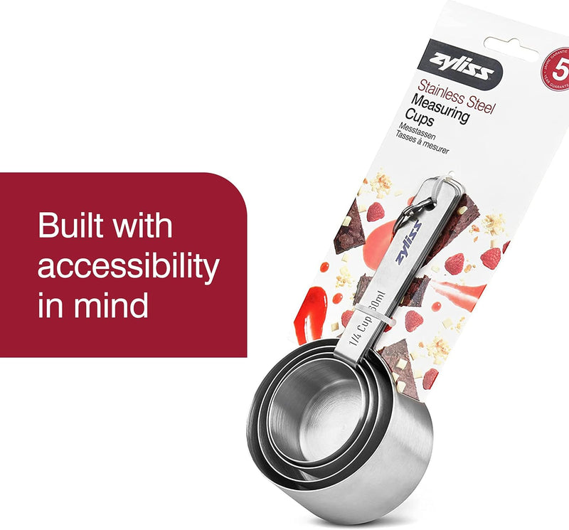 Zyliss Stainless Steel Measuring Cups (E970056)