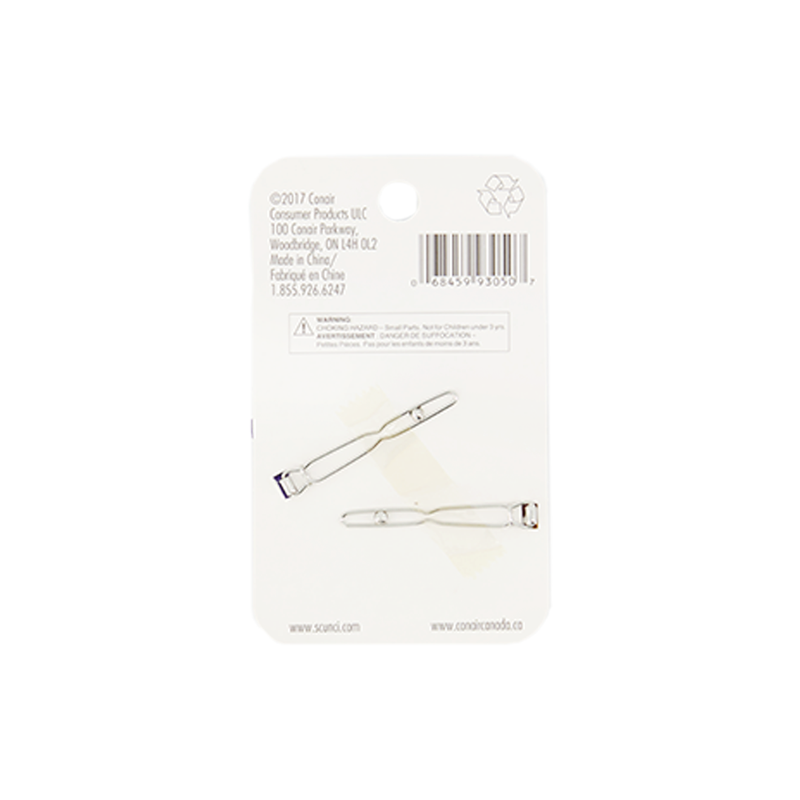 Conair - 2pk Fabric Wire Barrettes (93050C)