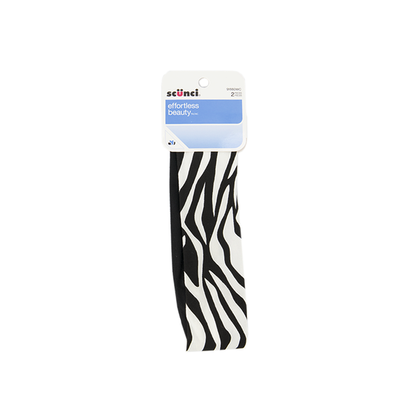 Conair - 2pk Zebra Headband (91660WC)