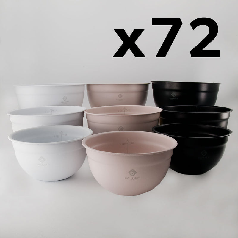 Gourmet Kitchen - Lot of 72 - 3pc Bowl Set (DM22011-2-72)