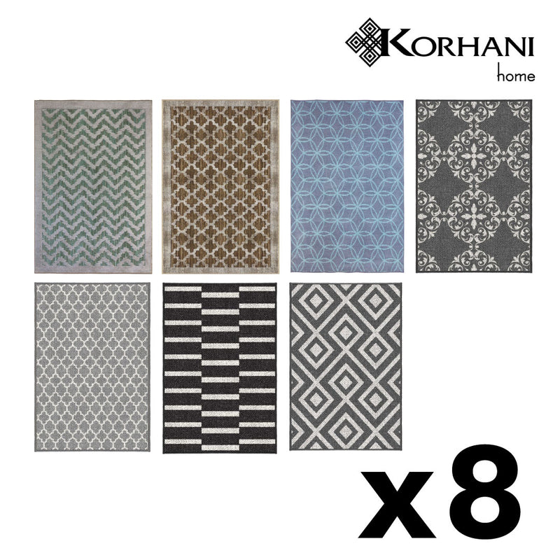 Korhani Home - Lot of 8 - Group 6 Rugs (RUGS-GROUP06-8)
