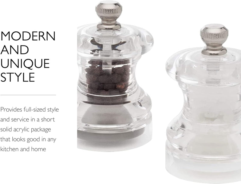 Cole & Mason - C&M Button Salt/Pepper Mill Set (HP03760U)