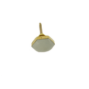 Hexagon Resin & Brass Knob (4156-NM7661-GR)