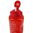 SVP SPORTS - 128Oz SVP Water Bottle (128OZ-REDCLEAR)
