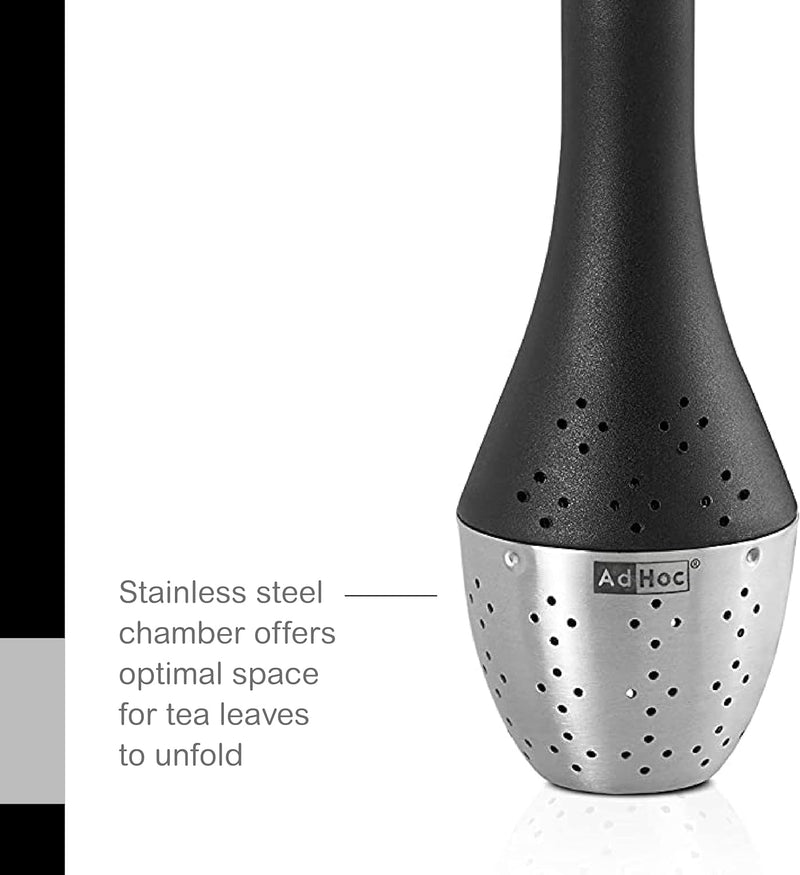 AdHoc Tea Infuser w/ Turntable Hourglass (TE11)