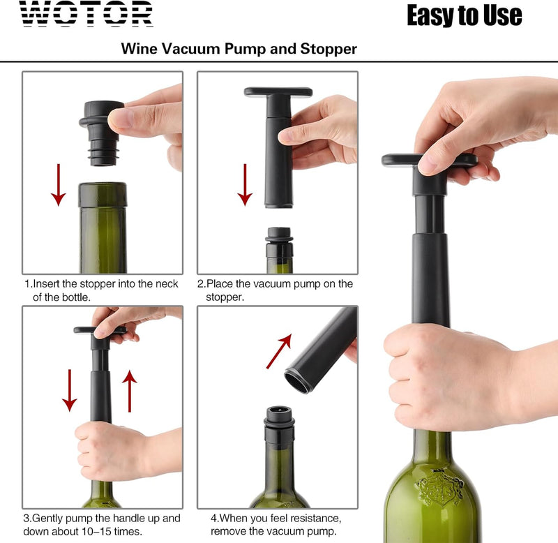 Swissmar Epivac Wine Saver Stopper (IE-114)