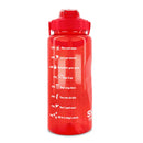SVP SPORTS - 64Oz SVP Water Bottle (64OZ-REDCLEAR)