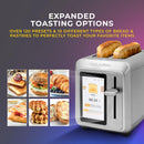 Kalorik - Vivid Touch TFT 2-Slice Toaster,SS (TO52622SS)