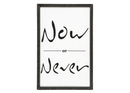 "Now Or Never" Wall Plaque (9044-NM8064-00)