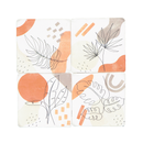 [9044-NM8062-S4] Set Of 4 Austin Resin Coaster