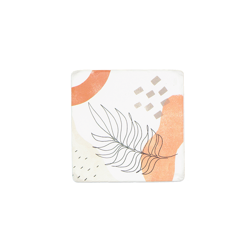 [9044-NM8062-S4] Set Of 4 Austin Resin Coaster