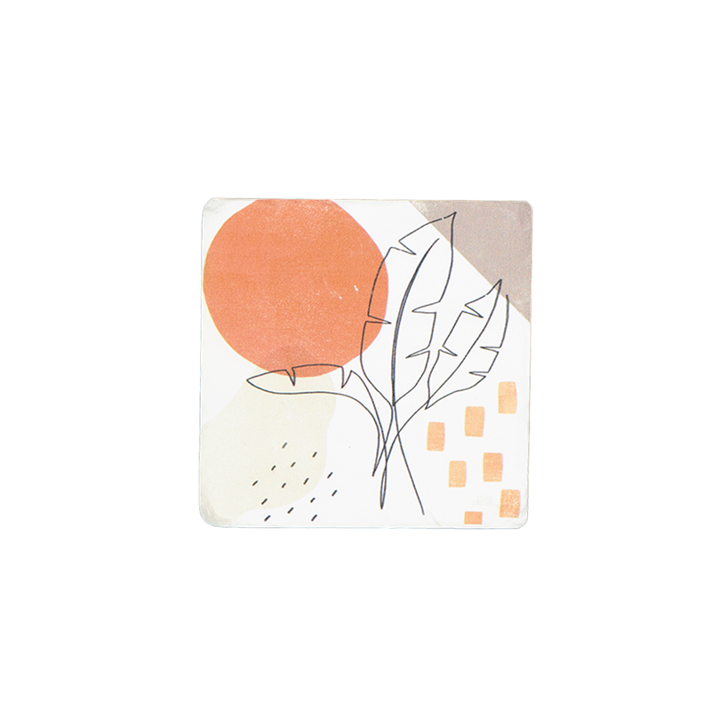 [9044-NM8062-S4] Set Of 4 Austin Resin Coaster