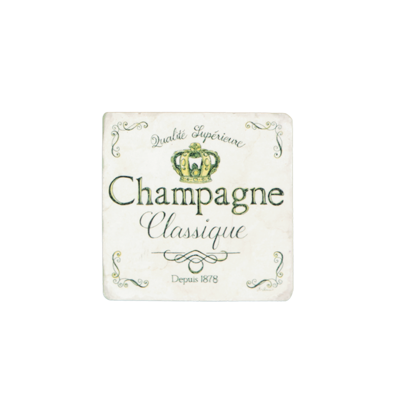 Vintage Wine Resin Coasters - S/4 (9044-HM8190-S4)