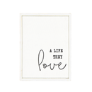 "A Life They Love" Wall Decor (7168-KM7040-00)