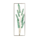 Acacia Leaves Rectangle Framed Wall Decor (7528-HM8346-00)