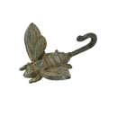 Antique Bee Single Wall Hook (7168-KM7033-00)