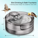 Automatic Pet Water Dispenser / NPET Filtered Water Fountain for Pets (DF10 SLV)