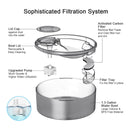 Automatic Pet Water Dispenser / NPET Filtered Water Fountain for Pets (DF10 SLV)