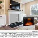 Bell'O - 33" Electric Fireplay (33II310GRA)