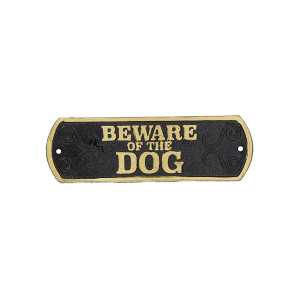 'Beware Of The Dog" Wall Sign (8817-DM2783-00)