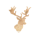 Birch Reindeer Head Ornament (400443)