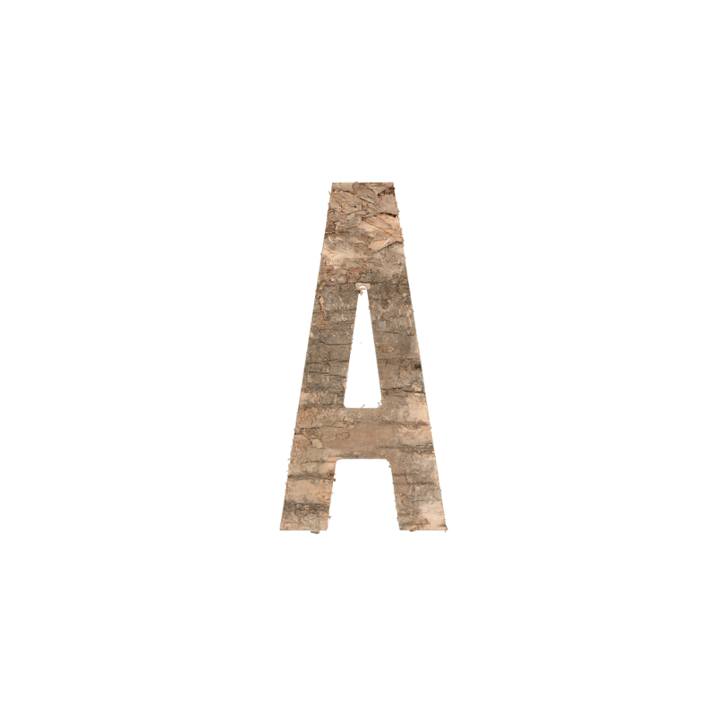 Birch Letter - A (M177-600112-0A)