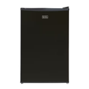 Black+Decker - Large Compact Fridge W/ Freezer Compartments (BCRK43B)