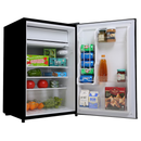 Black+Decker - Large Compact Fridge W/ Freezer Compartments (BCRK43B)