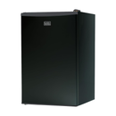 Black+Decker - Large Compact Fridge W/ Freezer Compartments (BCRK43B)