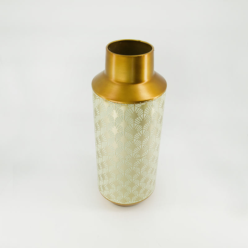 Blanid Metal Vase - Large (7808-JM3031-0L)